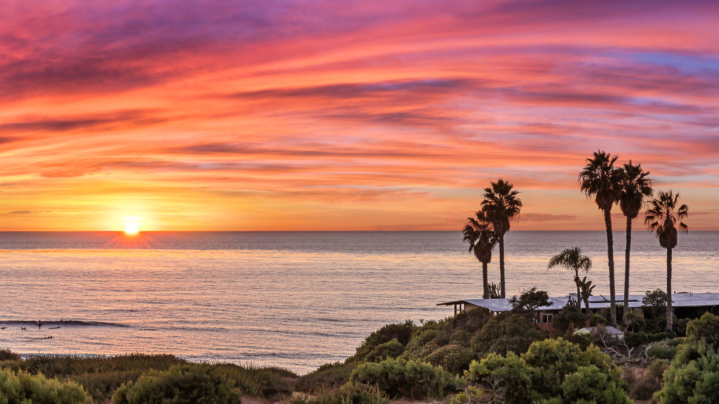 Last Light Over Point Loma