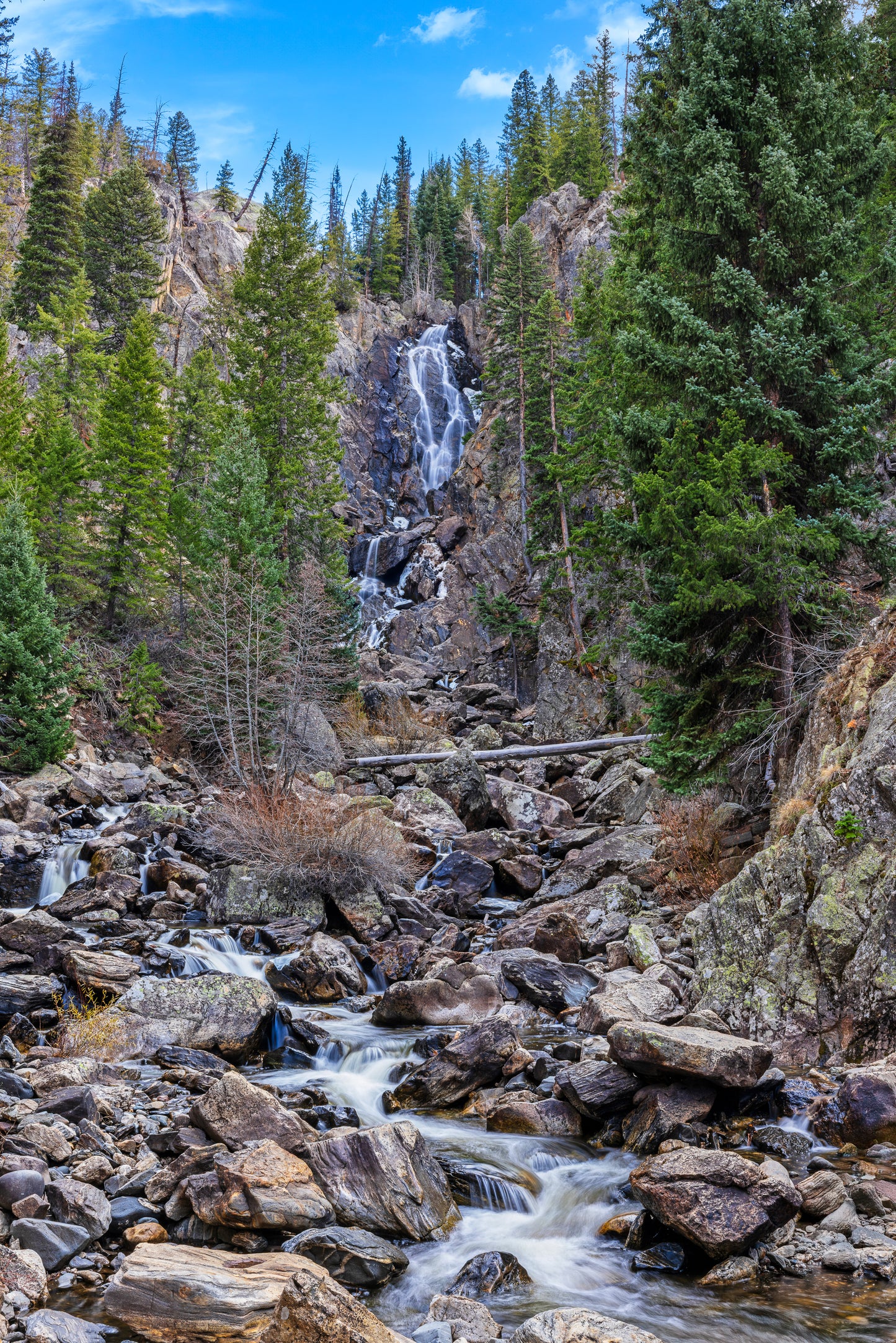 Cascade Through the Pines – Fish Creek Falls