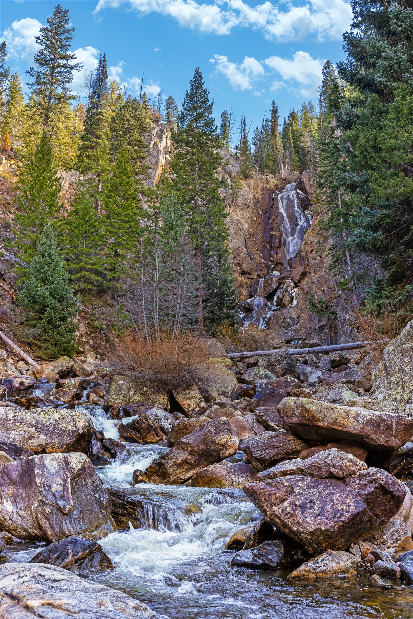 Below the Falls – Steamboat Springs