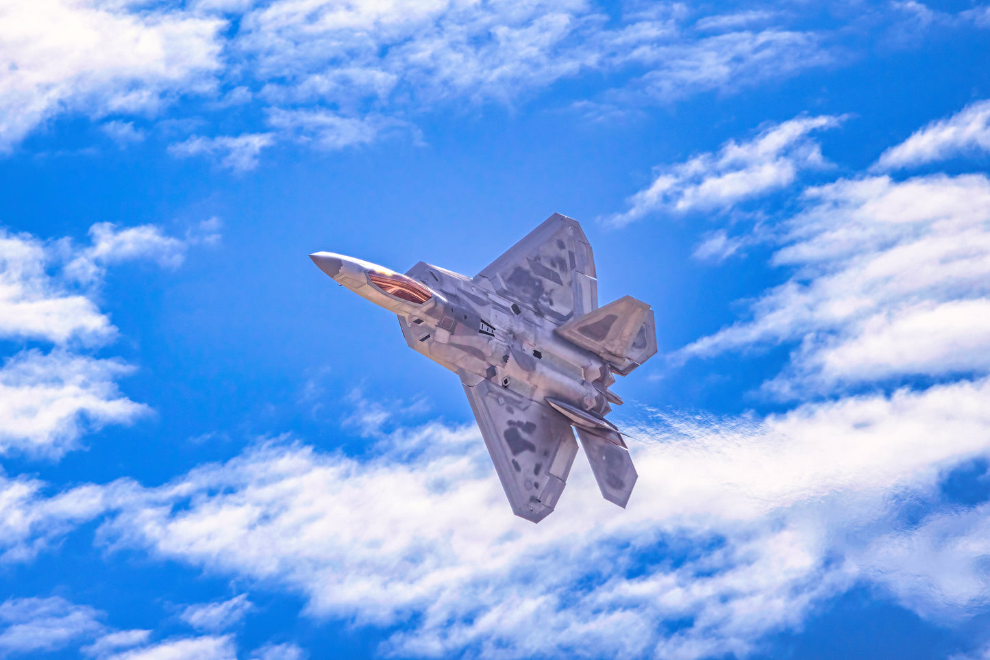 F-22 Raptor High-Alpha Pass