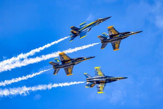Blue Angels Diamond Formation