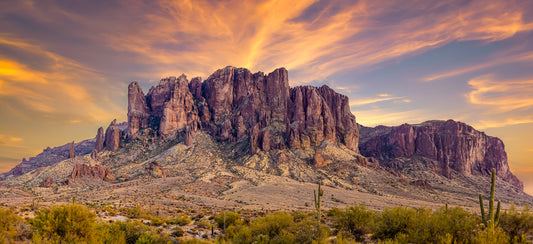 The Superstition Mountains