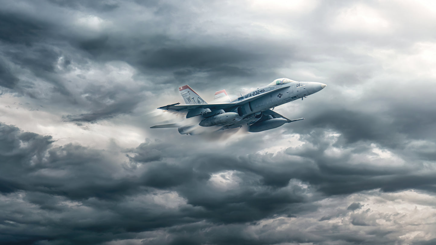 F/A-18 Super Hornet from VFA-232 (“Red Devils”)