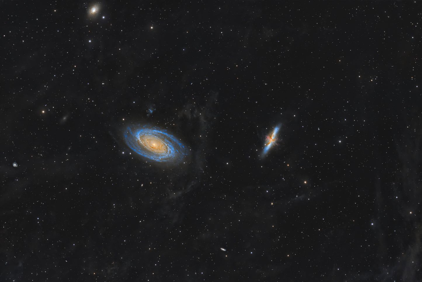 Cosmic Pair — M81 & M82